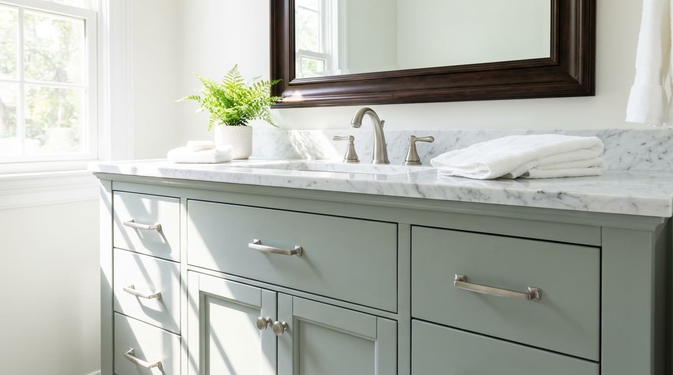 Savannah bathroom vanity painting