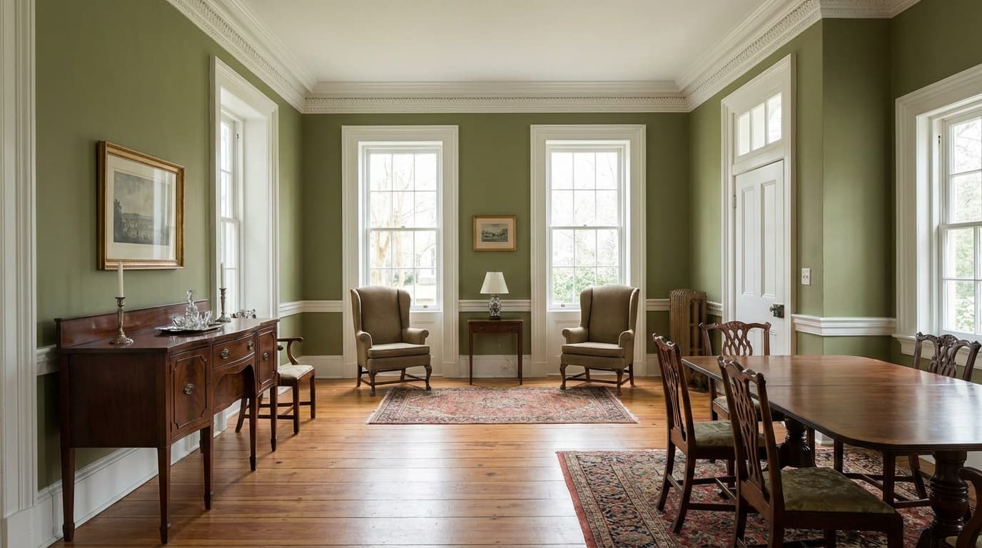 Old Town Bluffton interior painting